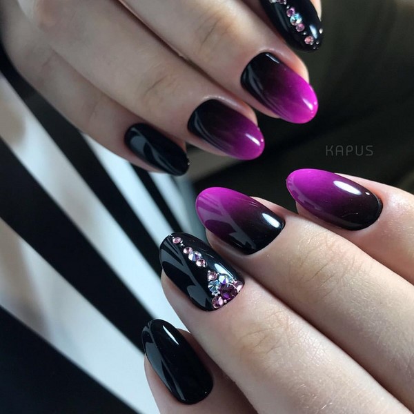 Long Nails Art Design Ideas in Fall & Winter
