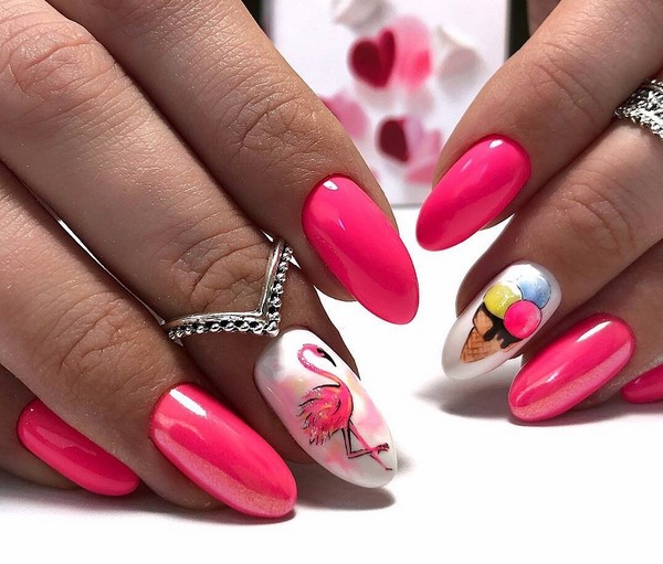 Long Nails Art Design Ideas in Fall & Winter
