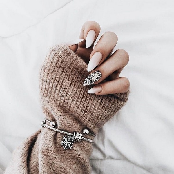 Long Nails Art Design Ideas in Fall & Winter
