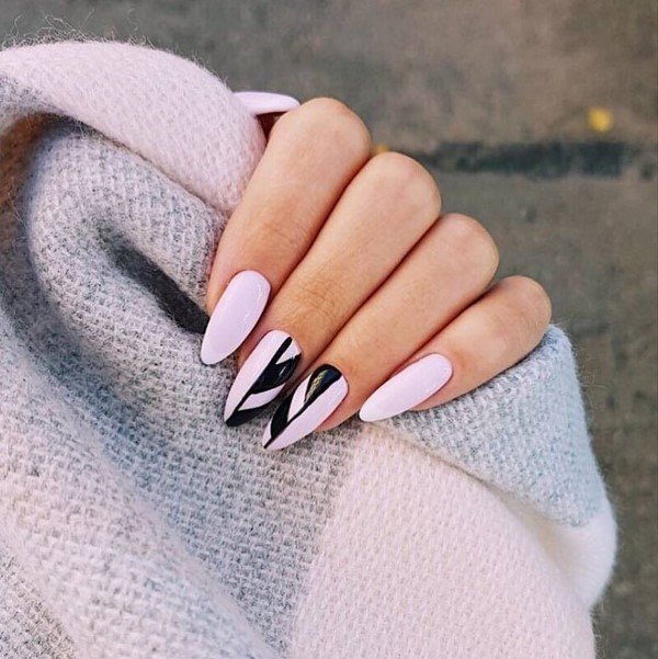 Long Nails Art Design Ideas in Fall & Winter
