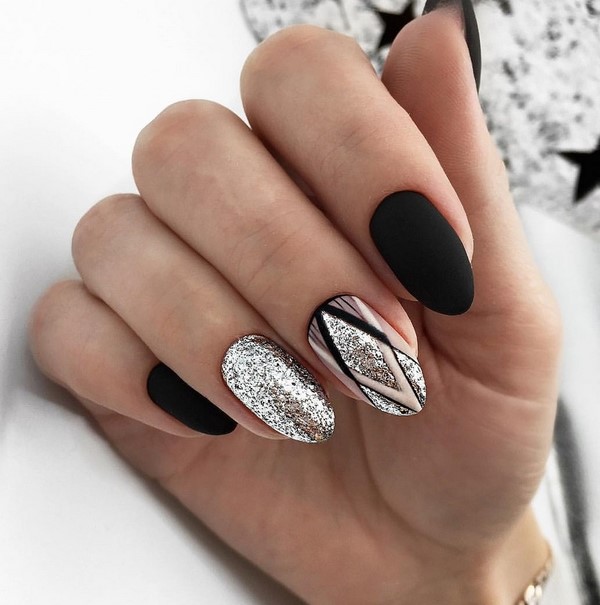 Long Nails Art Design Ideas in Fall & Winter
