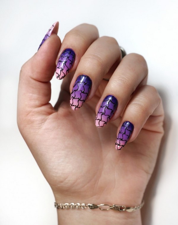 Long Nails Art Design Ideas in Fall & Winter
