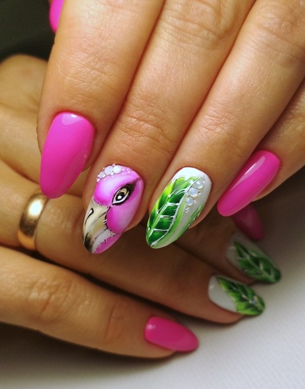 Long Nails Art Design Ideas in Fall & Winter
