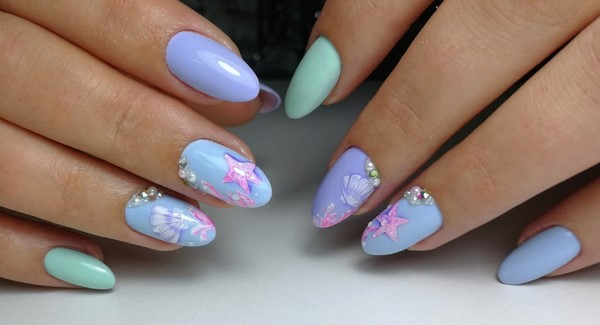 Long Nails Art Design Ideas in Fall & Winter
