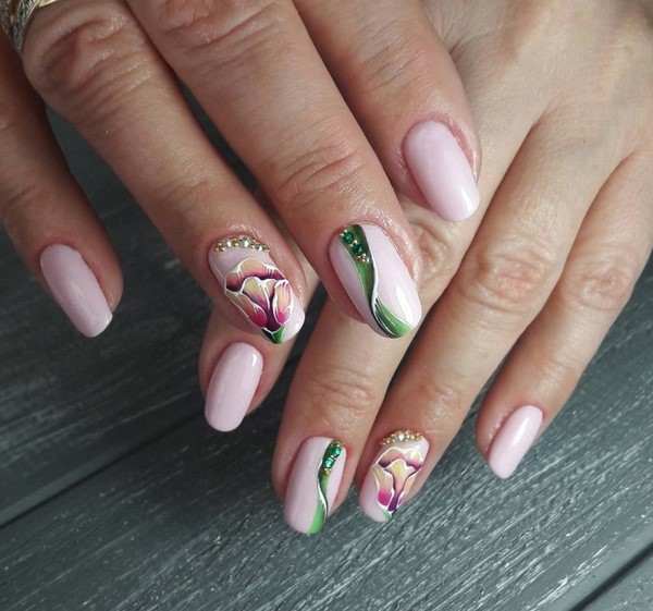 Long Nails Art Design Ideas in Fall & Winter
