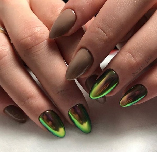 Long Nails Art Design Ideas in Fall & Winter
