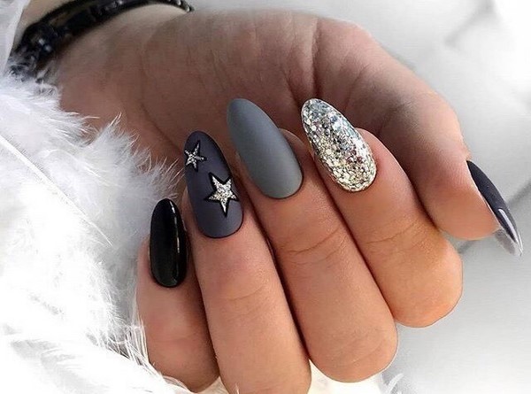 Long Nails Art Design Ideas in Fall & Winter
