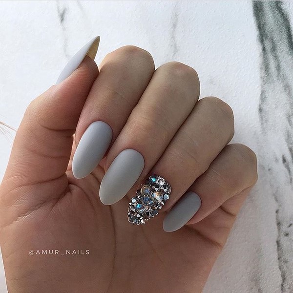 Long Nails Art Design Ideas in Fall & Winter
