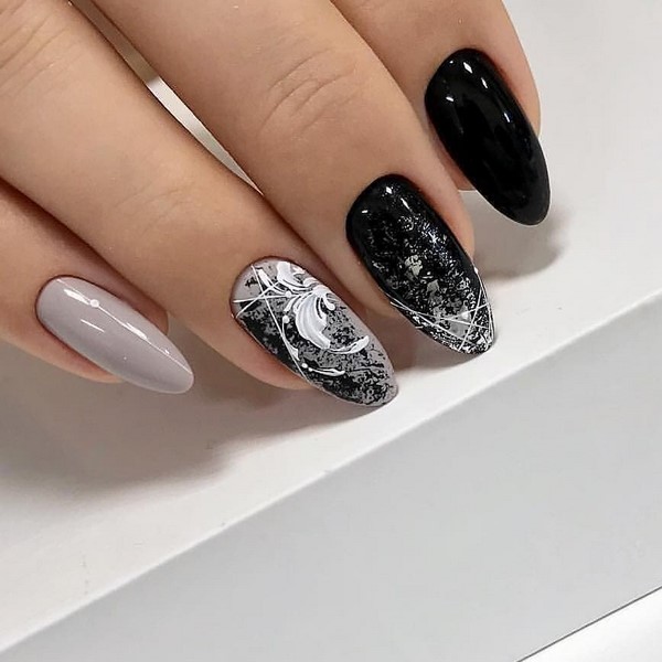 Long Nails Art Design Ideas in Fall & Winter
