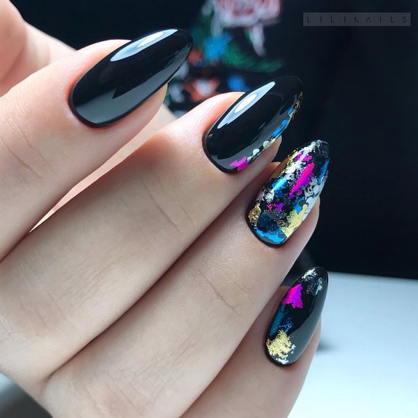 Long Nails Art Design Ideas in Fall & Winter
