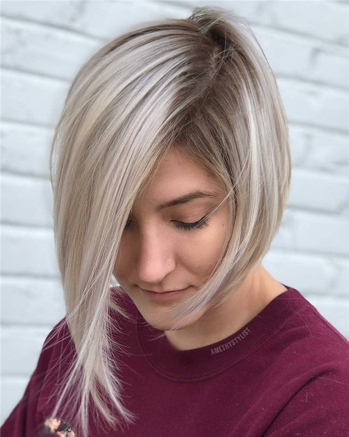 Hottest Short Bob Hairstyle Inspiration 2021, #ShortBobHairstyle, #BobHairstyle, #BobHaircut