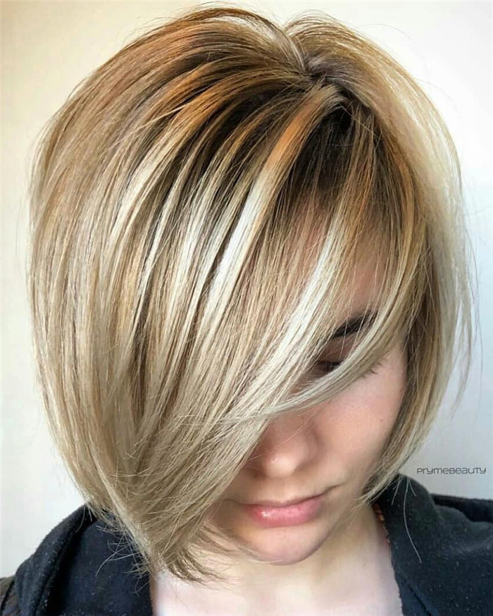 Hottest Short Bob Hairstyle Inspiration 2021, #ShortBobHairstyle, #BobHairstyle, #BobHaircut