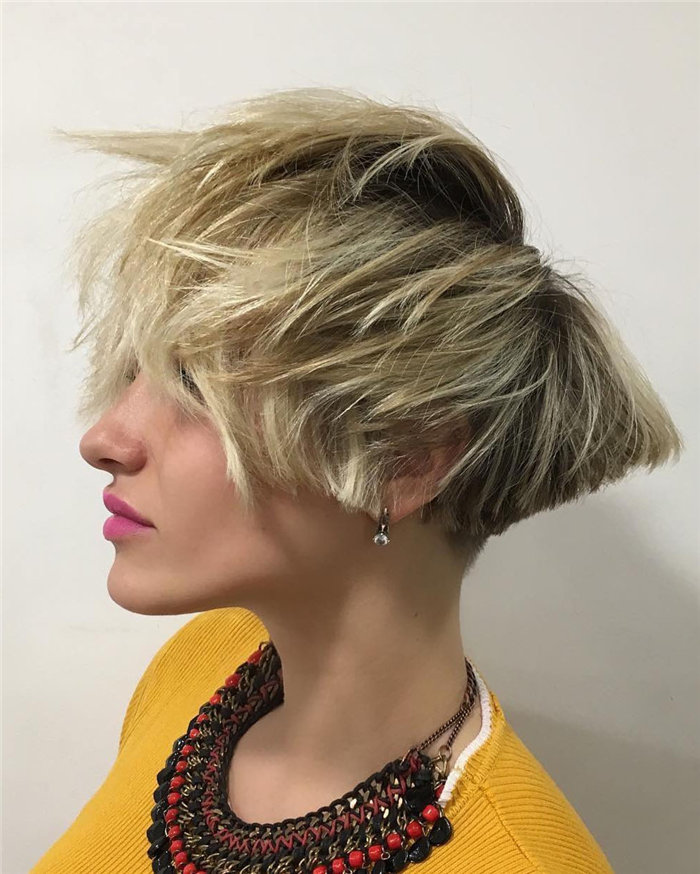 Hottest Short Bob Hairstyle Inspiration 2021, #ShortBobHairstyle, #BobHairstyle, #BobHaircut