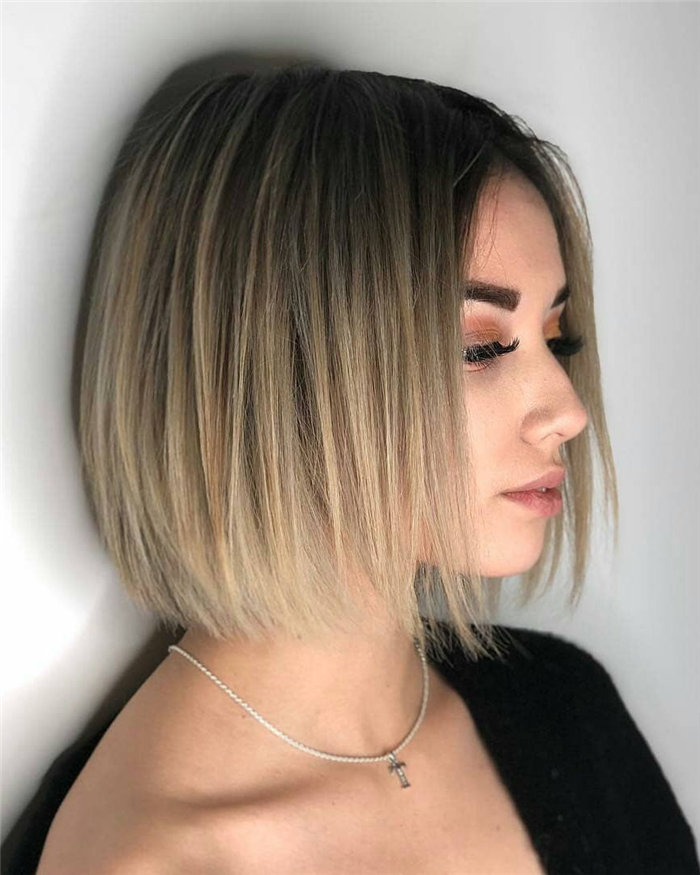 Hottest Short Bob Hairstyle Inspiration 2021, #ShortBobHairstyle, #BobHairstyle, #BobHaircut