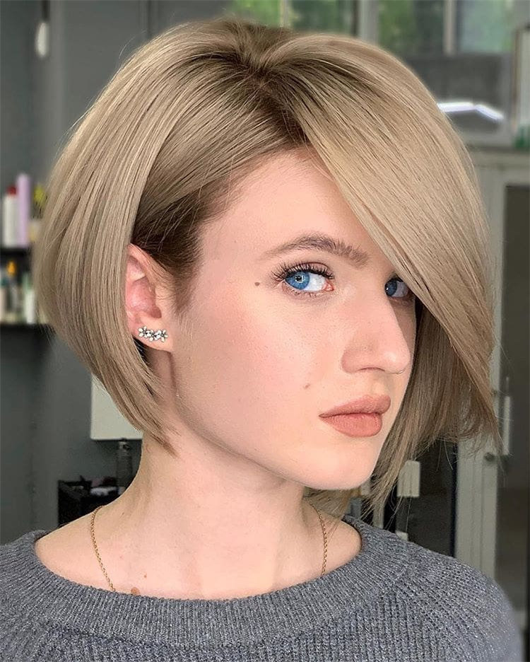 Chic and Stylish Bob Haircuts and Colors for Special Look of 2021; Bob haircut; Bob hairstyles; Haircut; hairstyle #BobHaircut #Hairstyles #Haircut; #BobHairstyles 