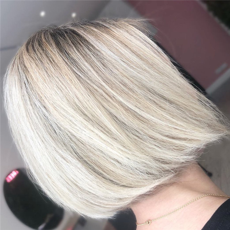 Chic and Stylish Bob Haircuts and Colors for Special Look of 2021; Bob haircut; Bob hairstyles; Haircut; hairstyle #BobHaircut #Hairstyles #Haircut; #BobHairstyles 