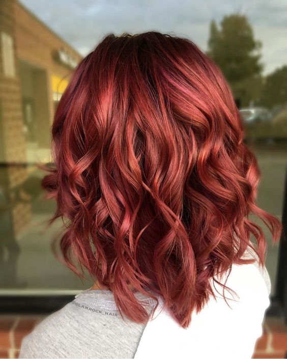 Burgundy Hair Colors & Styles