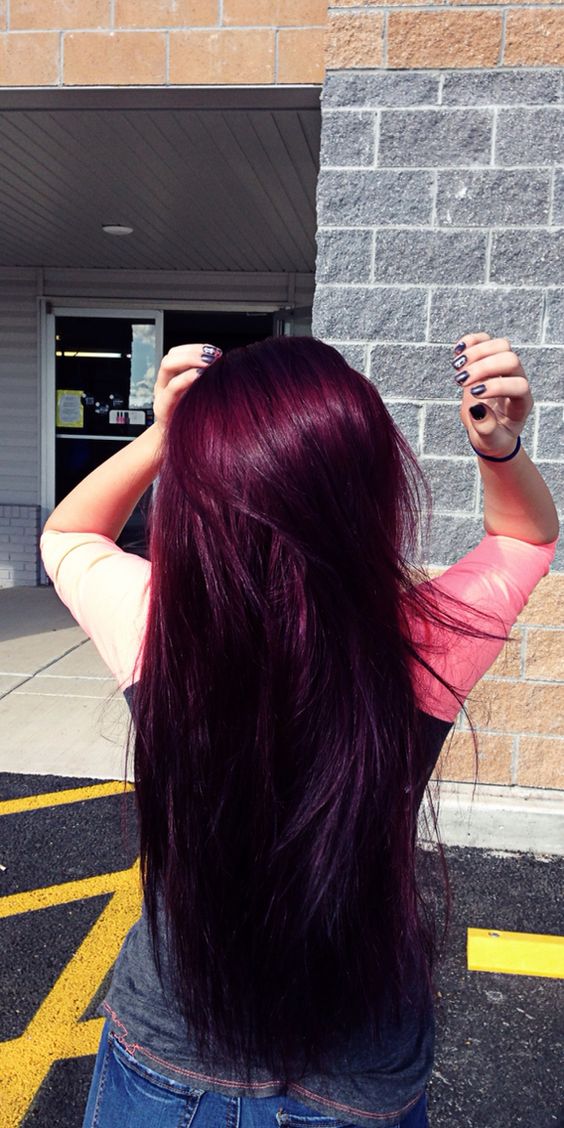 Burgundy Hair Colors & Styles