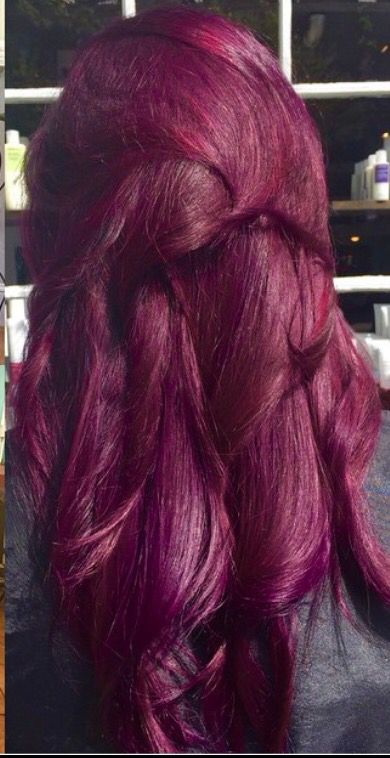 Burgundy Hair Colors & Styles