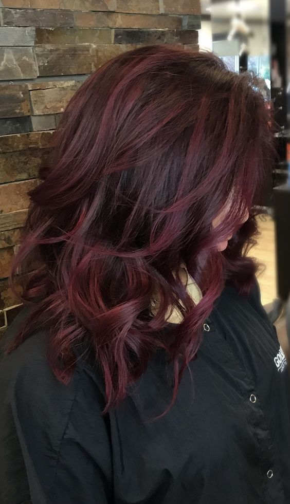 Burgundy Hair Colors & Styles