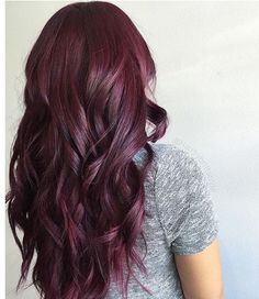 Burgundy Hair Colors & Styles