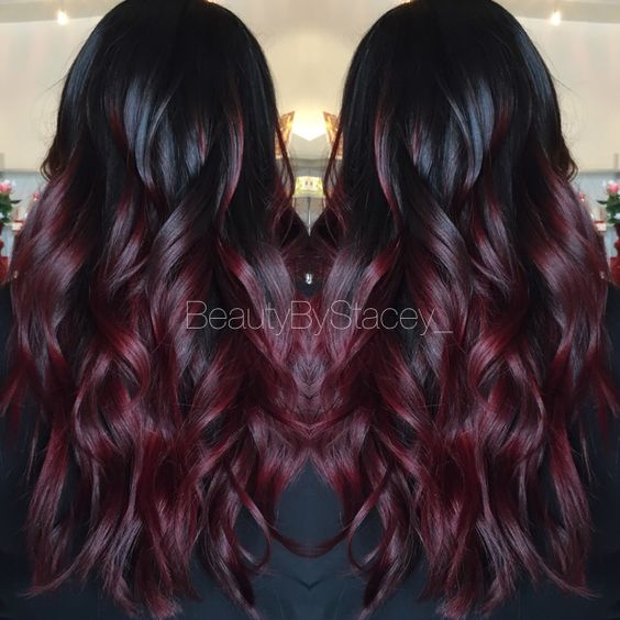 Burgundy Hair Colors & Styles