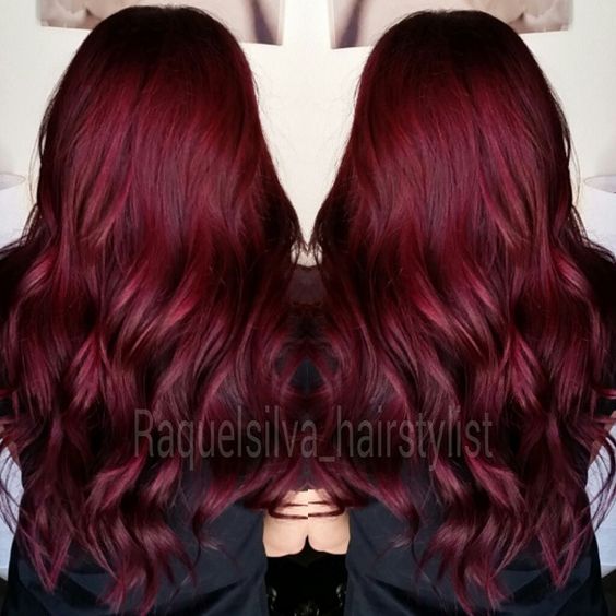 Burgundy Hair Colors & Styles