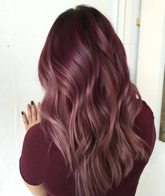 Burgundy Hair Colors & Styles