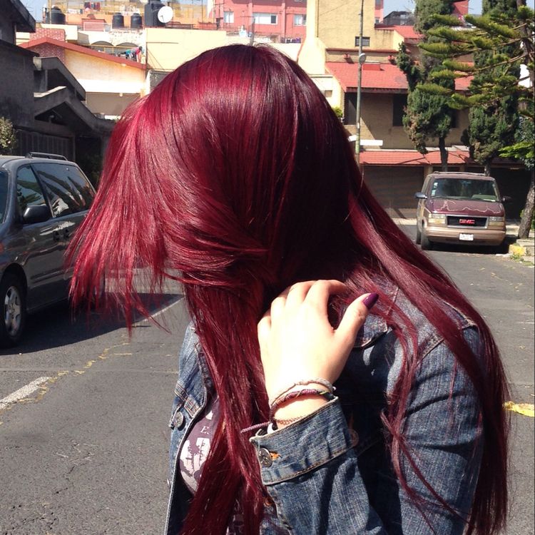 Burgundy Hair Colors & Styles