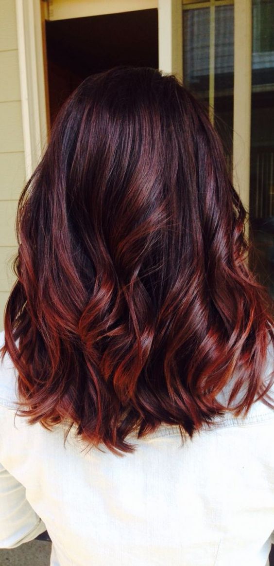 Burgundy Hair Colors & Styles