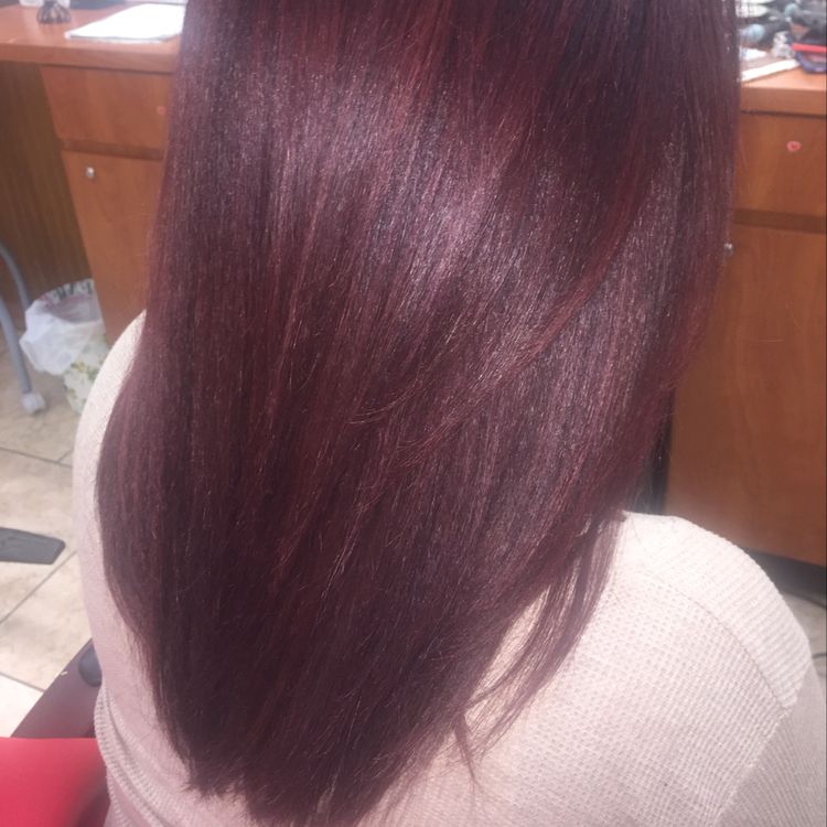 Burgundy Hair Colors & Styles