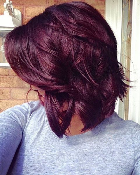 Burgundy Hair Colors & Styles