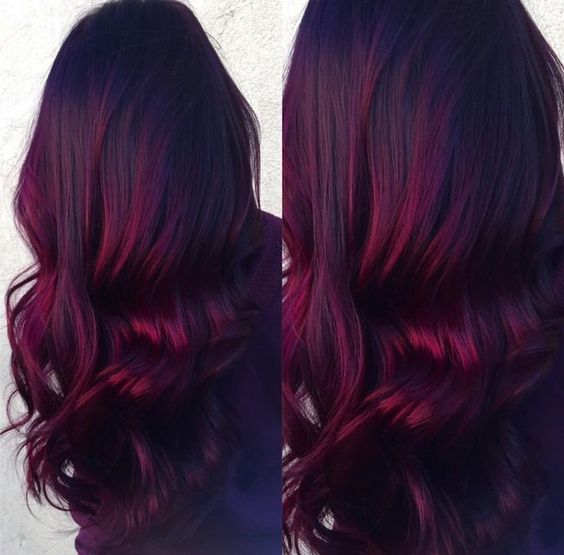 Burgundy Hair Colors & Styles