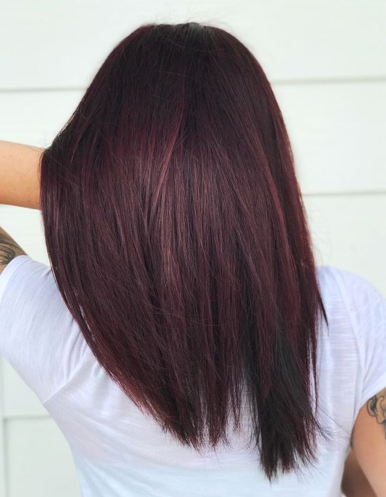 Burgundy Hair Colors & Styles