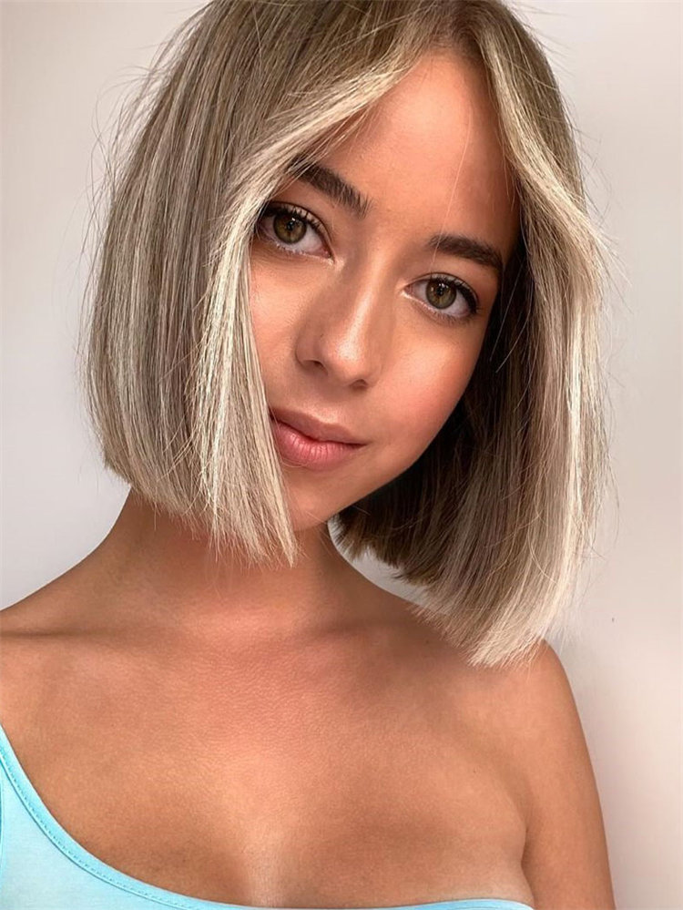 To give you some short hairstyles inspiration, we have found 430 short haircuts ideas. There is a mix of designs featured from Pixie hairstyle to Bob haircuts. So, take a look and find a beautiful short hairstyle ideas. #shorthairstyle #bobhairs #hairstyles