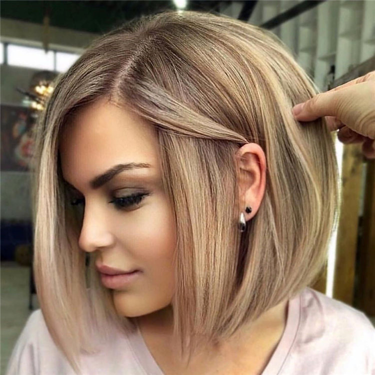 To give you some short hairstyles inspiration, we have found 430 short haircuts ideas. There is a mix of designs featured from Pixie hairstyle to Bob haircuts. So, take a look and find a beautiful short hairstyle ideas. #shorthairstyle #bobhairs #hairstyles