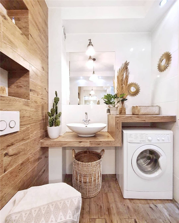 To give you some small bathroom ideas, we have found 30 small and fashion bathroom ideas for 2021. If you want to bathroom which are suitable for you house, you can browse our website from time to time. #smallbathroomideas #bathroomdecor #bathroomremodel #bathroomideas