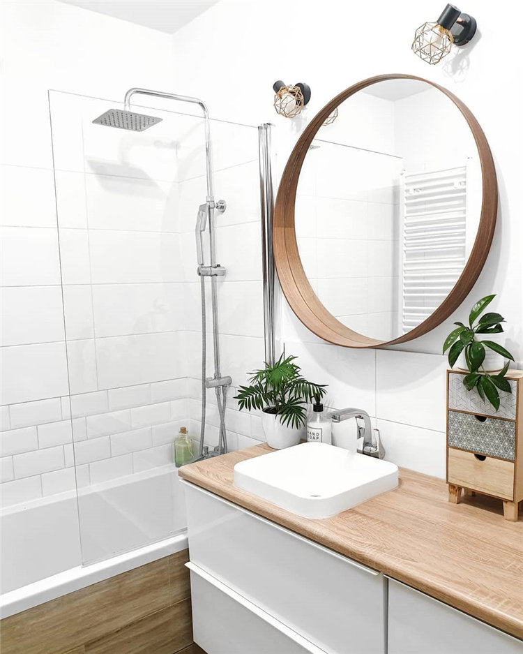 To give you some small bathroom ideas, we have found 30 small and fashion bathroom ideas for 2021. If you want to bathroom which are suitable for you house, you can browse our website from time to time. #smallbathroomideas #bathroomdecor #bathroomremodel #bathroomideas