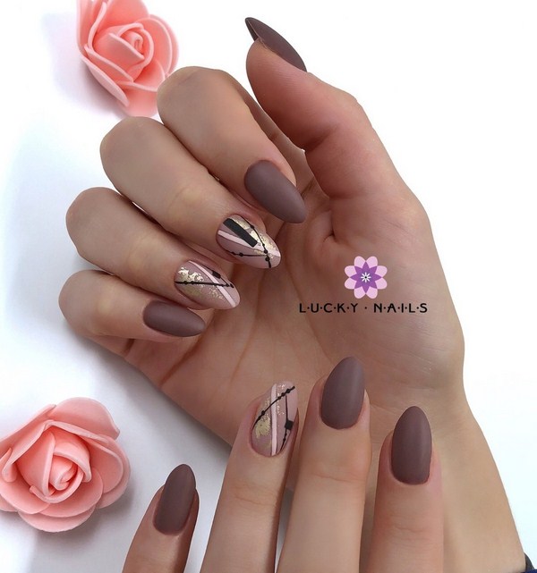 Long Nails Art Design Ideas in Fall & Winter 