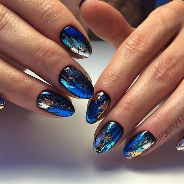 Long Nails Art Design Ideas in Fall & Winter 