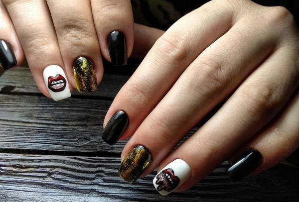 Long Nails Art Design Ideas in Fall & Winter 