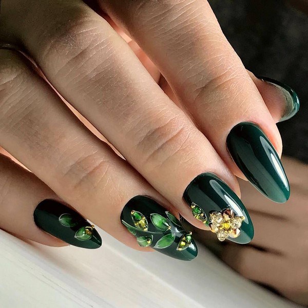 Long Nails Art Design Ideas in Fall & Winter 