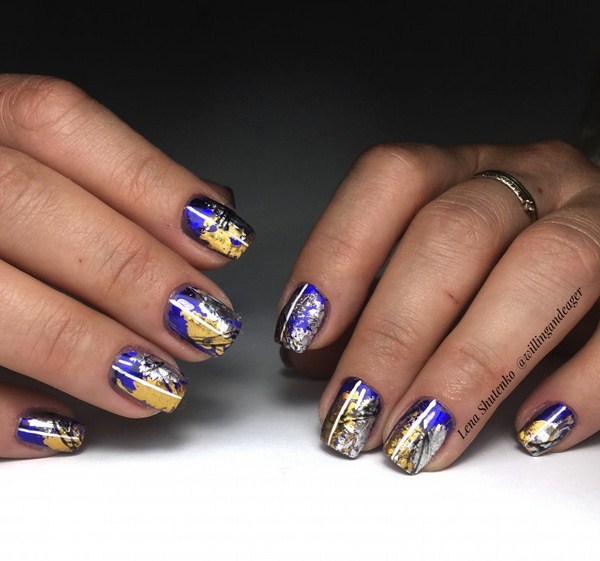 Long Nails Art Design Ideas in Fall & Winter 