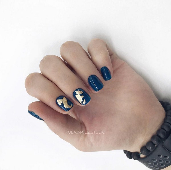 Long Nails Art Design Ideas in Fall & Winter 