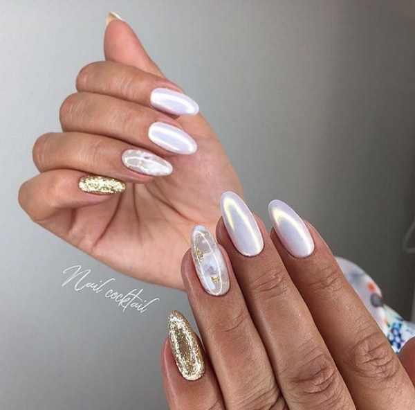Long Nails Art Design Ideas in Fall & Winter 