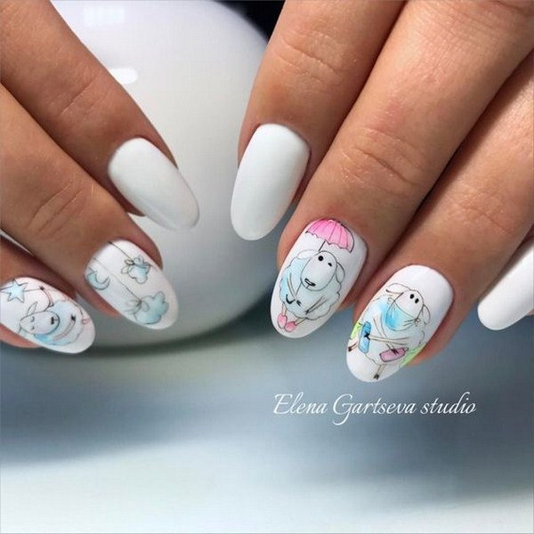 80+ Easy Valentine's Day Nail Art Ideas Designs 2021