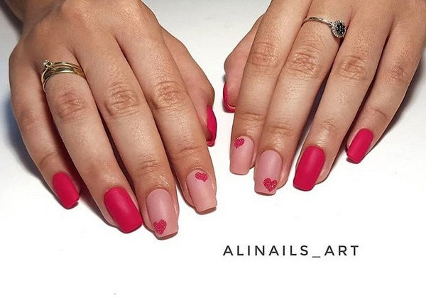 80+ Easy Valentine's Day Nail Art Ideas Designs 2021