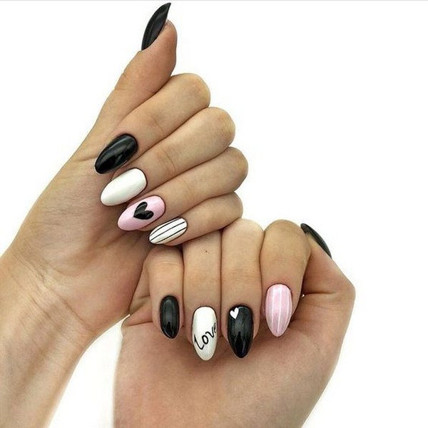 80+ Easy Valentine's Day Nail Art Ideas Designs 2021