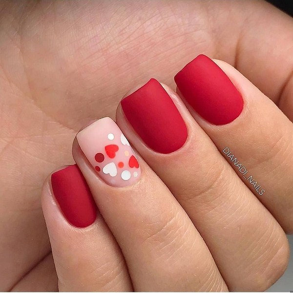 80+ Easy Valentine's Day Nail Art Ideas Designs 2021