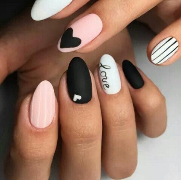 80+ Easy Valentine's Day Nail Art Ideas Designs 2021